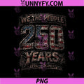 250th Independence Day 250 Years PNG, America Anniversary Freedom PNG