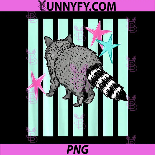 2 Side See Ya Soon PNG, Raccoon Star Saying Quote PNG