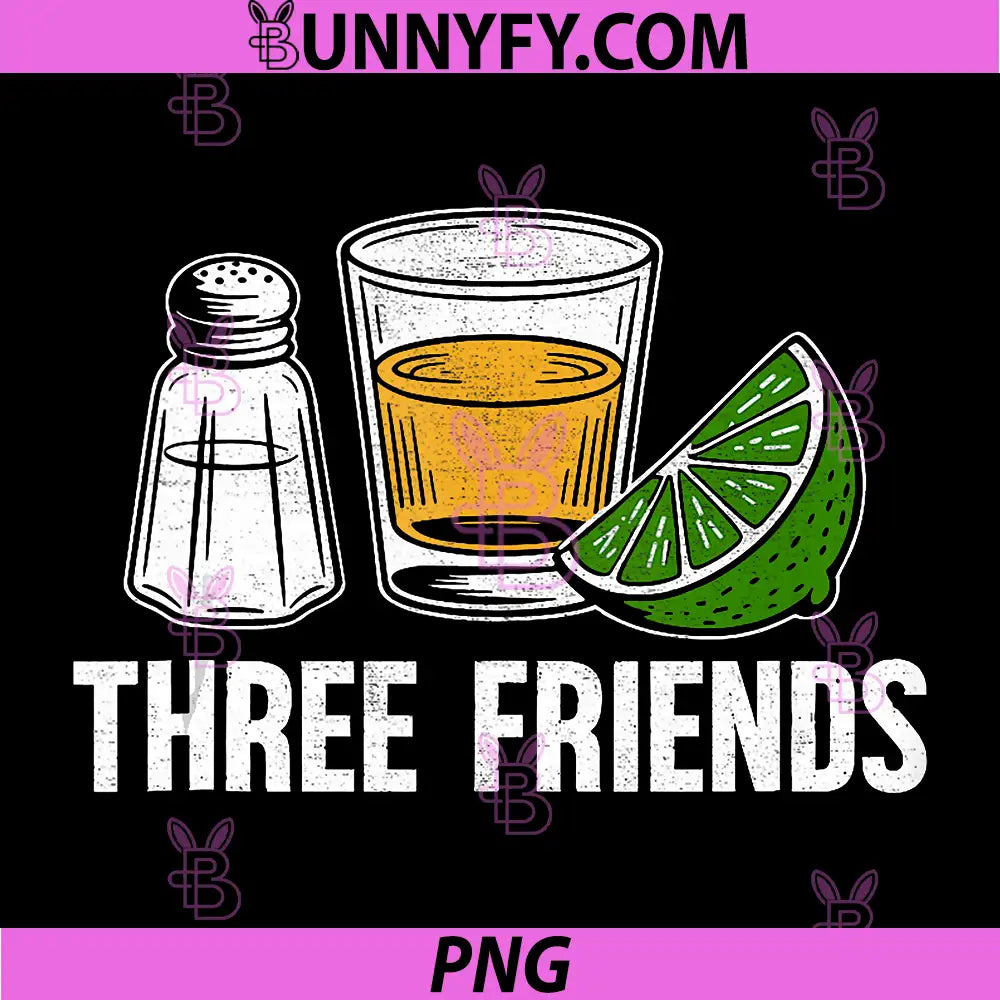 3 Friends PNG, Tequila Drinking Cinco de Mayo Fiesta PNG