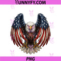 4th Of July PNG, American Flag Bald Eagle USA Patriotic PNG