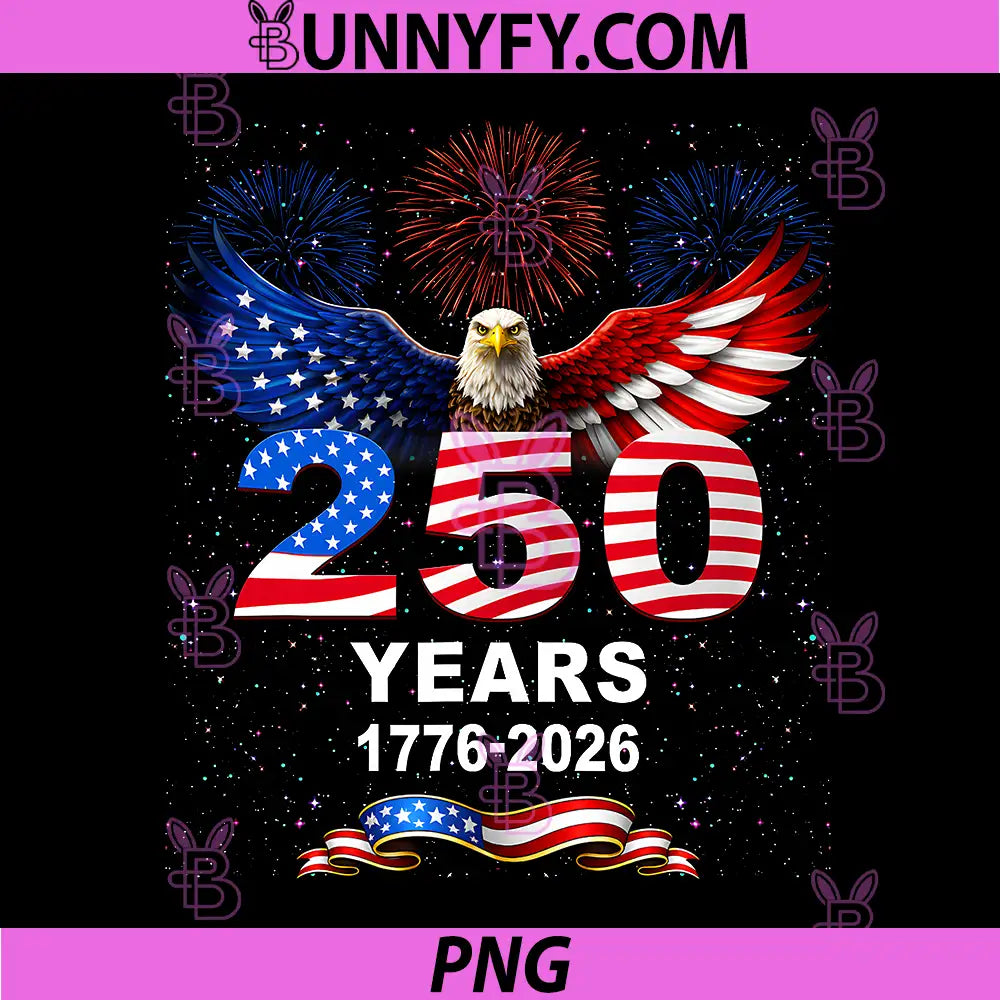 4th of July America US Flag PNG, Patriotic 250th Anniversary USA PNG