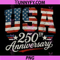 4th of July America US Flag PNG, Patriotic 250th Anniversary USA PNG