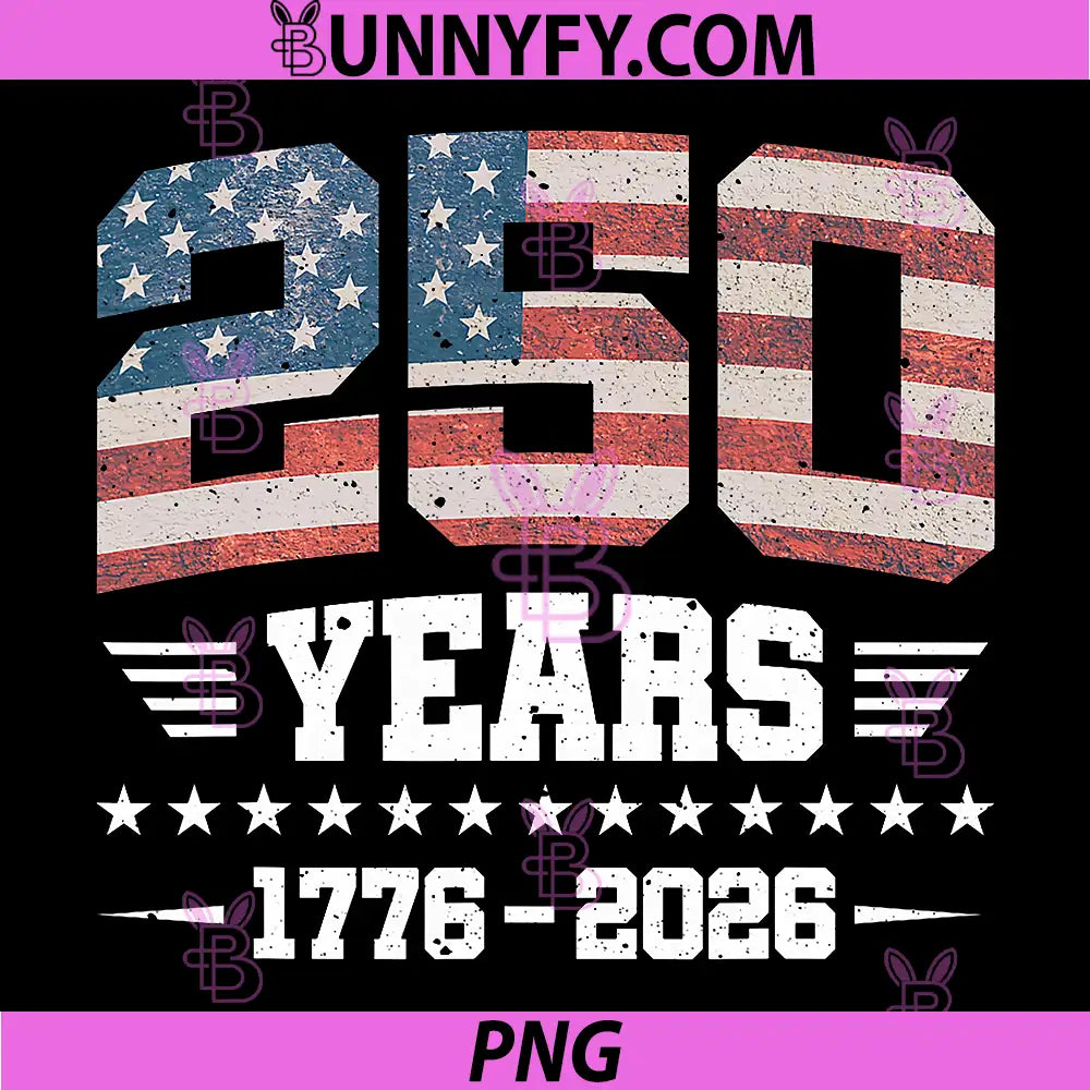 4th of July America US Flag PNG, Patriotic 250th Anniversary USA PNG