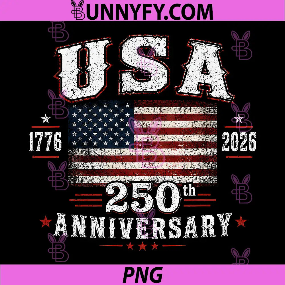 4th of July America Us Flag PNG, Patriotic 250th Anniversary USA PNG