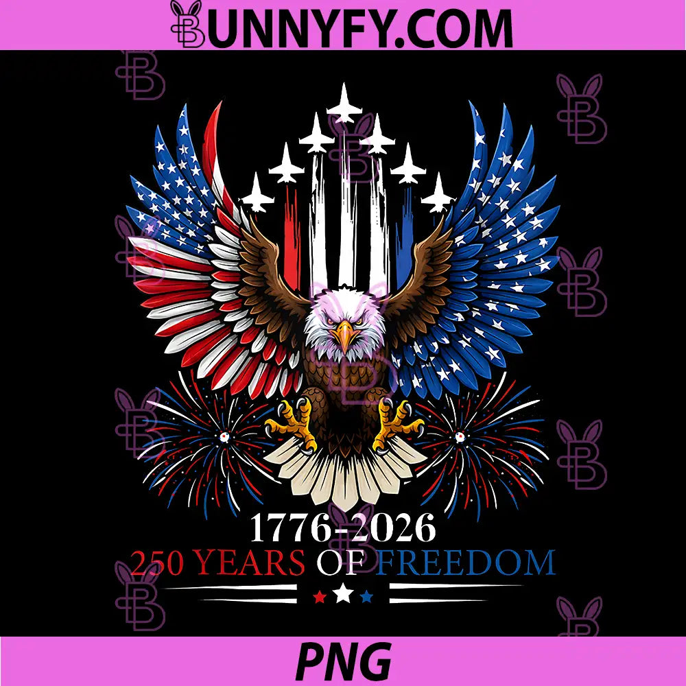 4th of July Fighter PNG, Jets Eagle 250 Years PNG, America Anniversary PNG