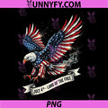 4th of July Patriotic Eagle PNG, Land of the Free America PNG