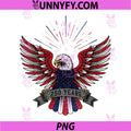 4th of July USA Patriotic Eagle PNG, 250 Years of America PNG