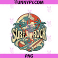 60s Surf Rock PNG, Retro Vintage PNG