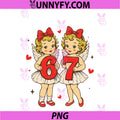 67 Cupid Says PNG, Valentines Day PNG