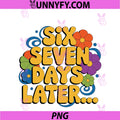 67 Days Later School PNG, Meme Count 6 7 Classroom Humor PNG