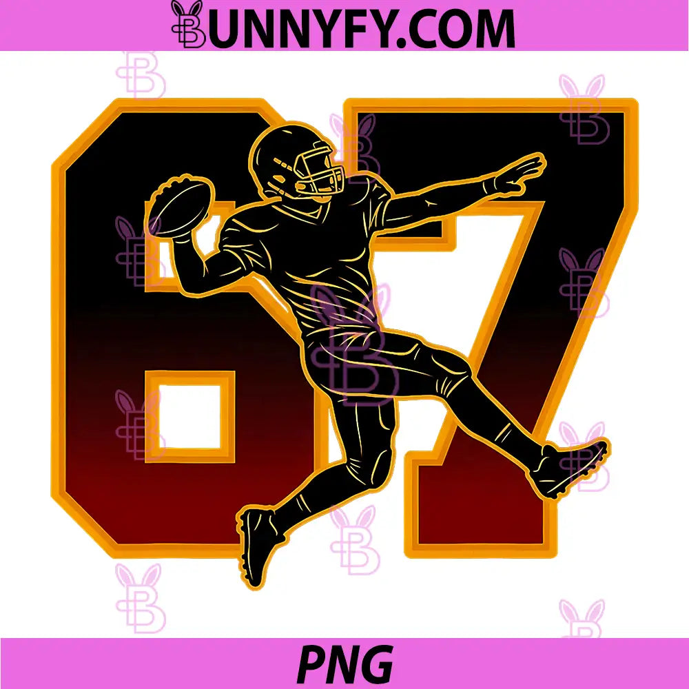 67 Football Player PNG, Meme Offensive Line PNG
