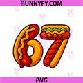 6 7 Hot Dogs Six Seven PNG, BBQ PNG