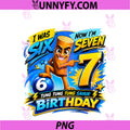 67 Italian Brainrot Tung Tung Sahur Six Seven PNG, Meme Birthday PNG