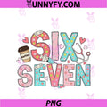 67 Shirt For Nurse 67 Meme Women Nursing PNG, School Six Seven PNG