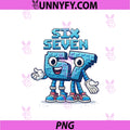 67 Six Seven 6-7 Sweet PNG, Italian Brainrot Kids Meme PNG