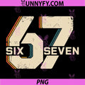 67 Six Seven PNG, Meme PNG