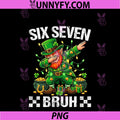 67 St Patricks Funny Six Seven Meme PNG, Leprechaun Boys Men PNG