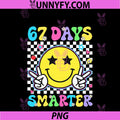 67th Day Of School PNG, Shirt 67 Days Smarter Teacher Boys Girls PNG