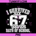 67th Day Of School Teacher Kids 67 Meme PNG, Teacher Student PNG