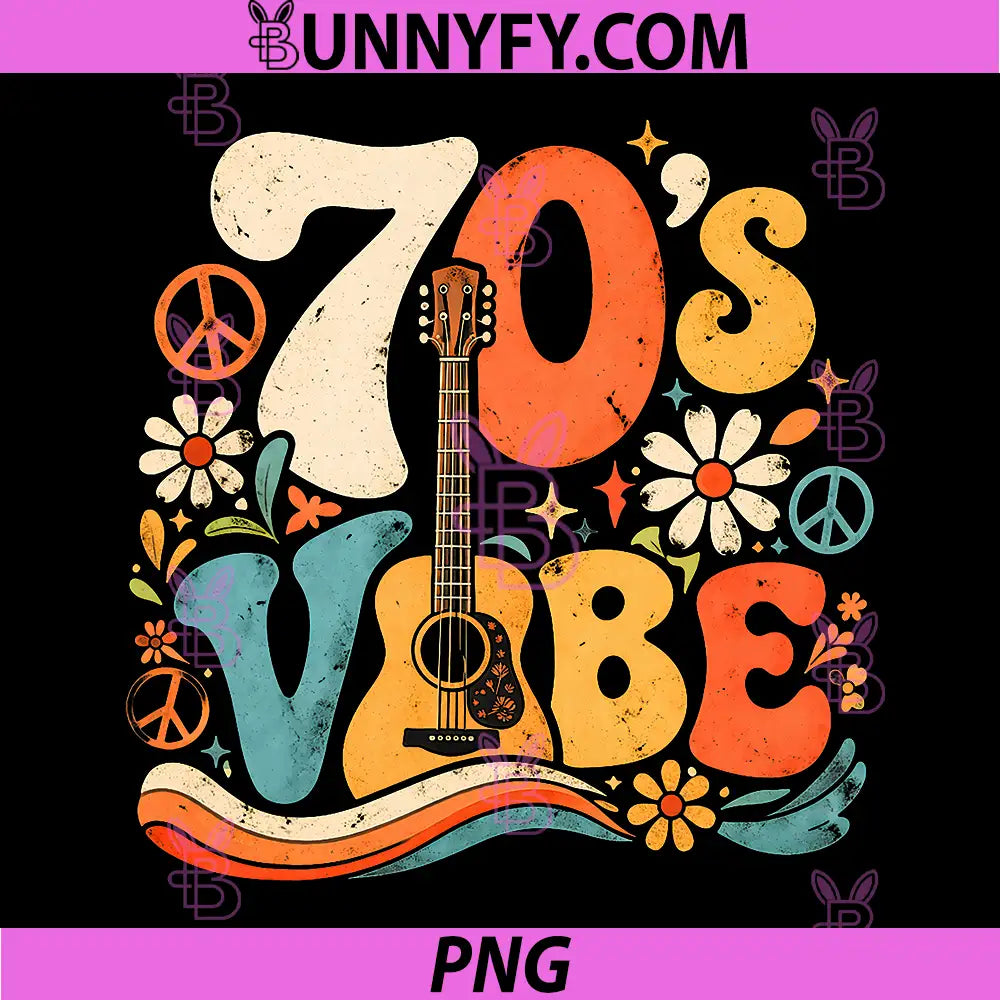 70s Vibe Retro PNG, Disco Vintage Hippie Seventies PNG