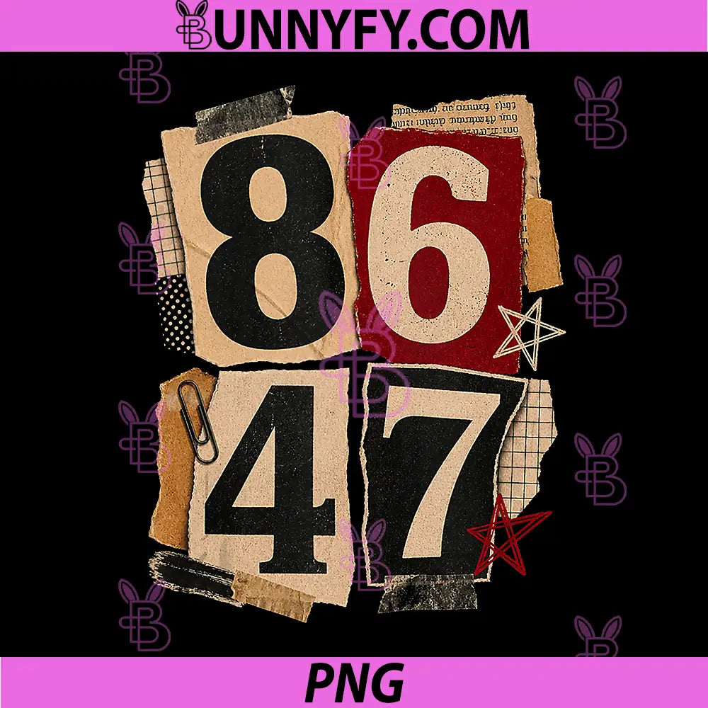 8647 Impeach The 47th PNG, Clean Up On Aisle 47 Design PNG