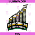 8th Wonder Compounding PNG, Interest Growth Stock Market PNG