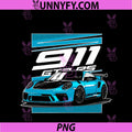 911 GT3 RS Supercar Racing Sports Classic PNG, Vintage Old Car PNG