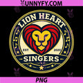 Lion Heart Singers Choir Logo PNG, Music Choir Group PNG