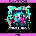 A Minecraft Movie Adventure Gang Main PNG, Characters Group PNG