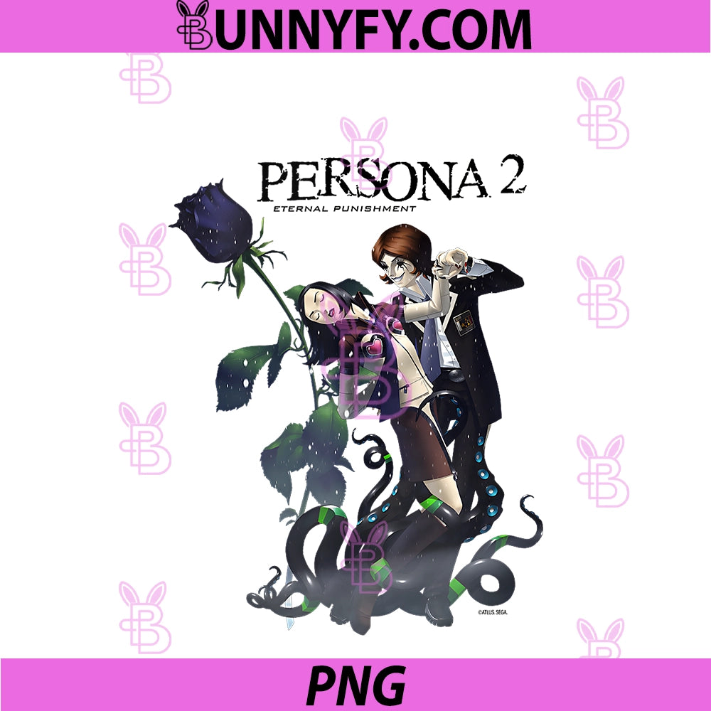 ATLUS Persona 2 PNG, Eternal Punishment Graphic PNG