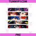 ATLUS Persona 30th Protagonist Series PNG, Hero Line Up PNG