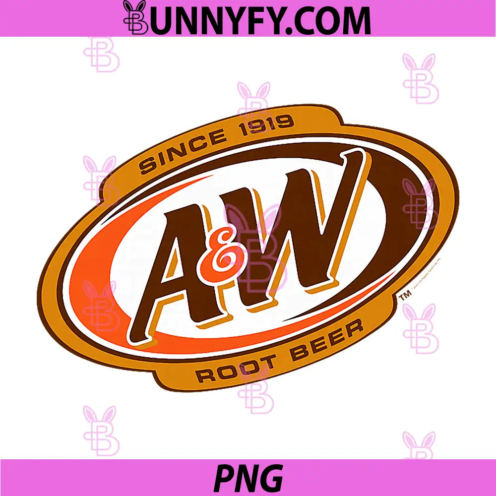 A&W Root Beer Since 1919 PNG, Retro Soda Badge PNG