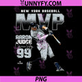 Aaron Judge  New York Y Baseball PNG, 2025 AL MVP  MLBAJMVPM PNG
