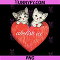 Abolish ICE PNG, Cute Cat Valentine PNG