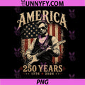 Abraham Lincoln Playing Guitar 4th July Retro Vintage PNG