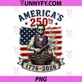 Abraham Lincoln Grilling 250 Years PNG, 250th Anniversary Abe BBQ PNG