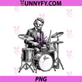 Abraham Lincoln Playing Drums PNG, Funny Drummer Musician PNG