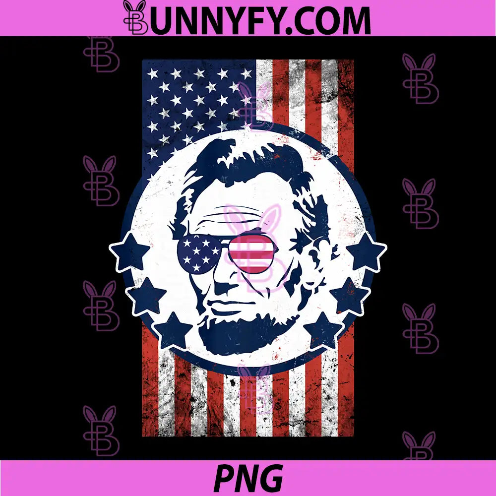 Abraham Lincoln PNG,  4th of July USA Performance PNG