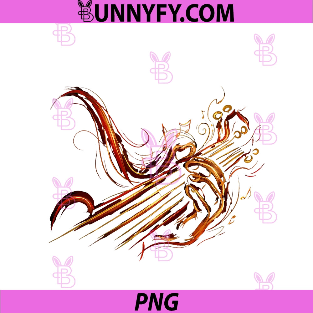 Abstract Fire Guitar Art PNG, Playing Guitar Guitarist Music PNG