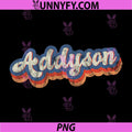 Addyson Personalized Name PNG, Custom Lettering 70 PNG