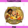 Afroman Lemon Pound Cake PNG, Vintage Funny PNG
