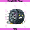 Aggressive Racing Wheel PNG, Angry Fast Tire Speed PNG