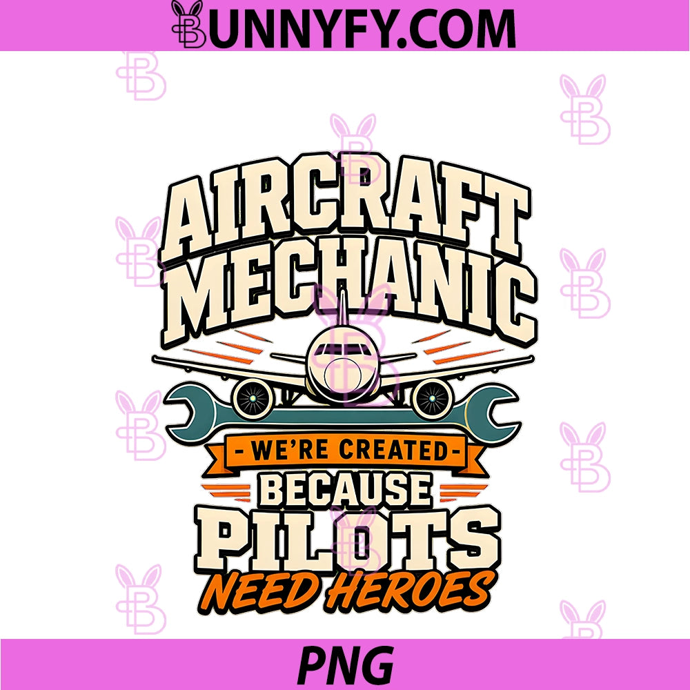 Aircraft Mechanic PNG, Passenger Jet Wrench Humor PNG