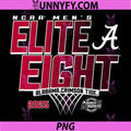 Alabama Crimson Tide Elite 8 2025 PNG, Basketball Dunk PNG