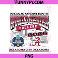 Alabama Softball College PNG, World Series Hardwood Nil PNG