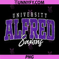 University Alfred Saxons Vintage Sports PNG, College Athletic Style PNG