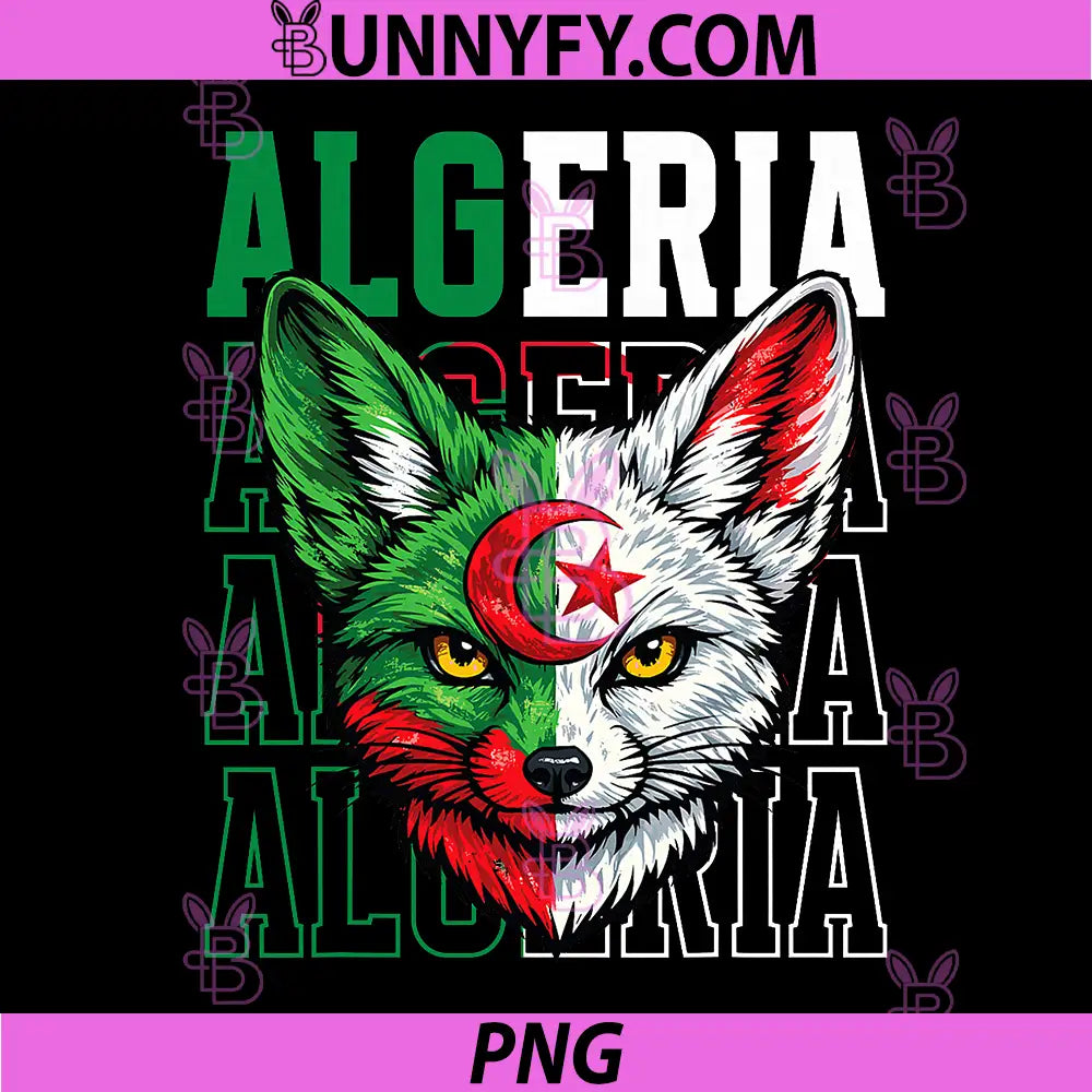 Algeria Fan PNG, Fennec Fox Algerian PNG