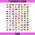 All Countries Flags of The World 287 PNG, Flag Trip International PNG
