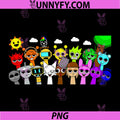 All Sprunky Group PNG, Simon Funbot Jevin Oren PNG