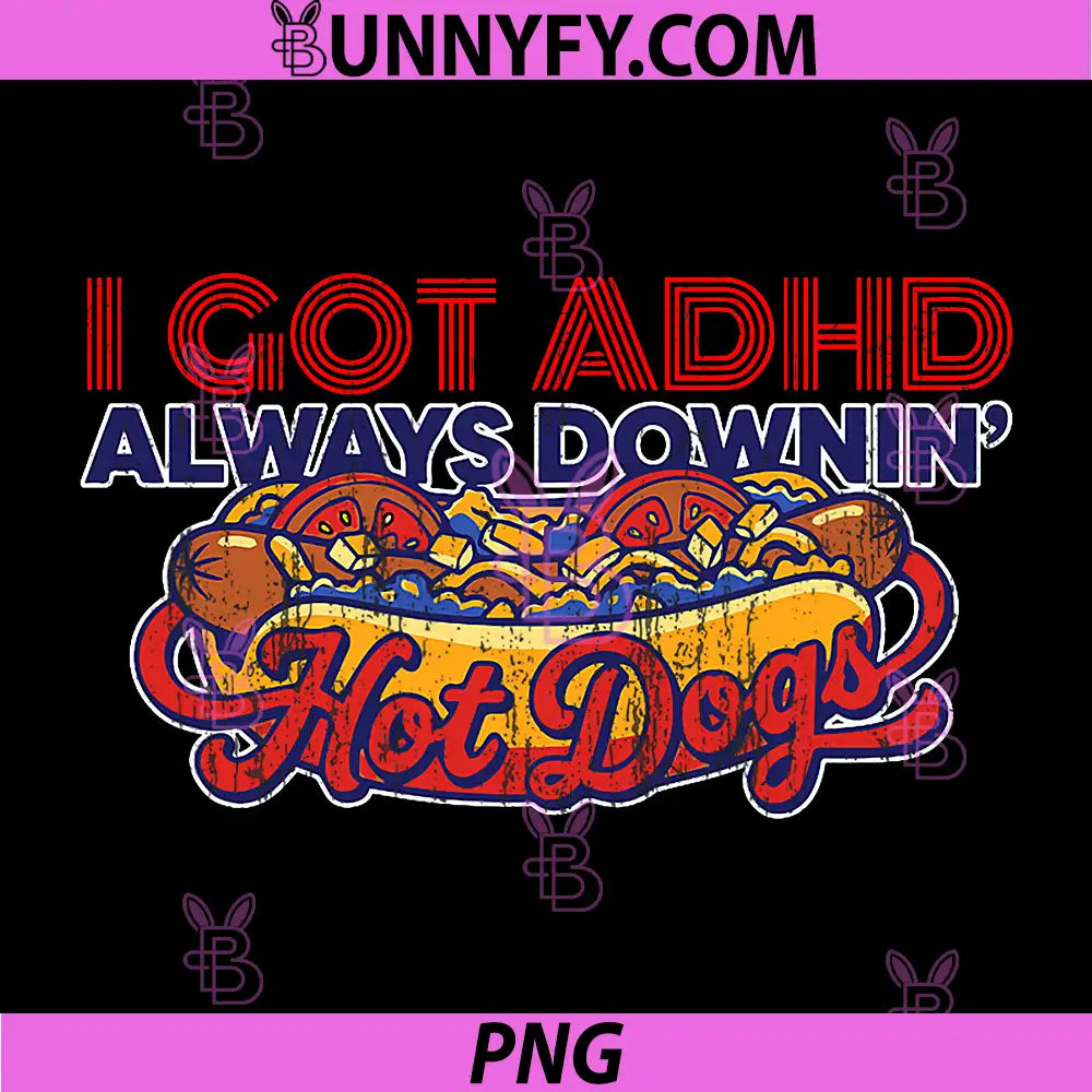 Always Downing Hot Dogs PNG, Vintage Humor PNG